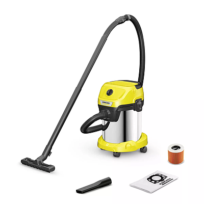 Vacuum Cleaner Karcher WD 3 S V-17/4/20 (YSY) *EU Yellow