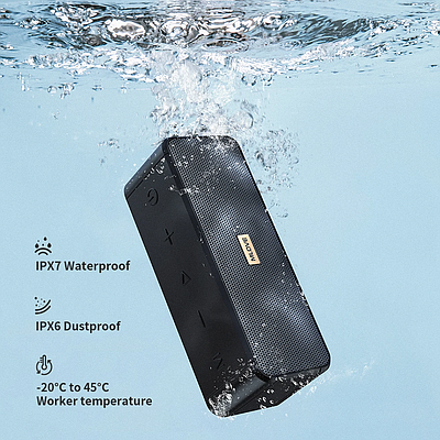 Portable Bluetooth Speaker MLOVE S203 - Black