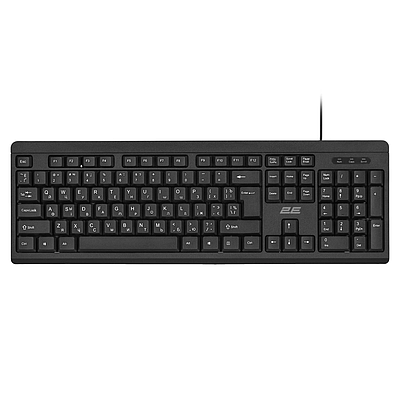 2 In 1 2E MK401 Wired Keyboard With Mouse Combo (2E-MK401UB) - Black
