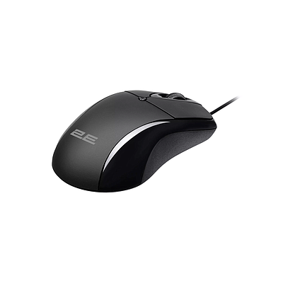 2 In 1 2E MK401 Wired Keyboard With Mouse Combo (2E-MK401UB) - Black