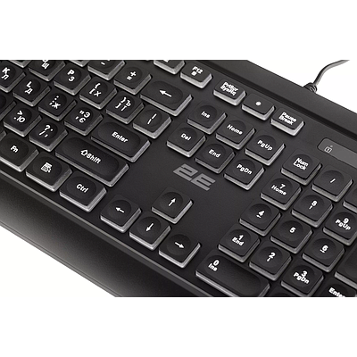 Keyboard 2E KS120 (2E-KS120UB) - Black