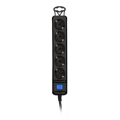 Power Strip 2E 5X 1.8m (2E-U05ESM1.8B) - Black