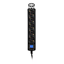 Power Strip 2E 5X 1.8m (2E-U05ESM1.8B) - Black