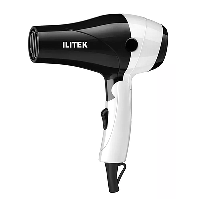 Hair Dryer Ilitek IL 6553 Black / Silver