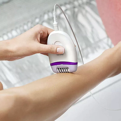Epilator Philips BRE225/00 White / Purple