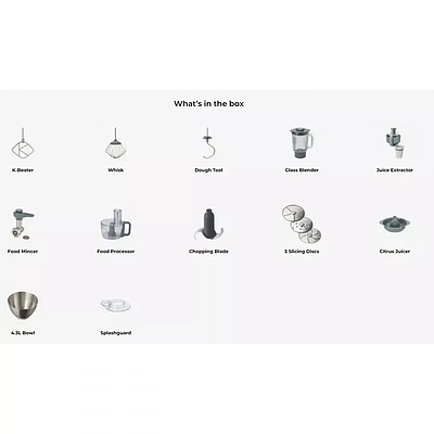 Kitchen Machine Kenwood KHC29A Silver
