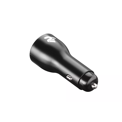 Car Charger 2E Dual USB 36W, PD, QC - Black