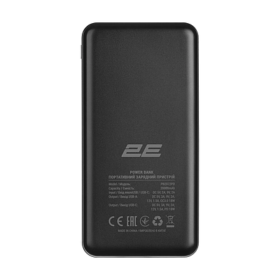 Powerbank 2Е Geometry 20000mAh (2E-PB2072PD-BLACK) - Black
