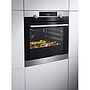 Built-In Electric Oven AEG BER455120M Black / Silver