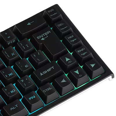 Gaming Keyboard 2E KG360 RGB 68 Key WL (2E-KG360UBK) - Black