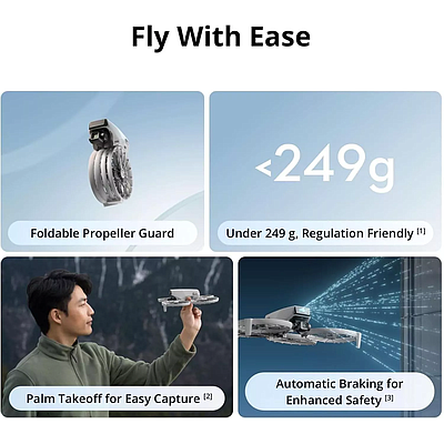 DJI Flip Mini Camera Drone (RC-N3) - Gray
