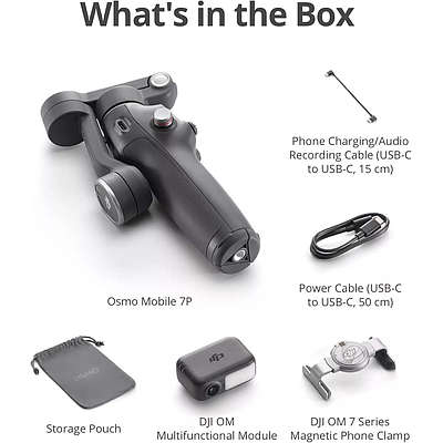 DJI Osmo Mobile 7P Gimbal Stabilizer - Gray