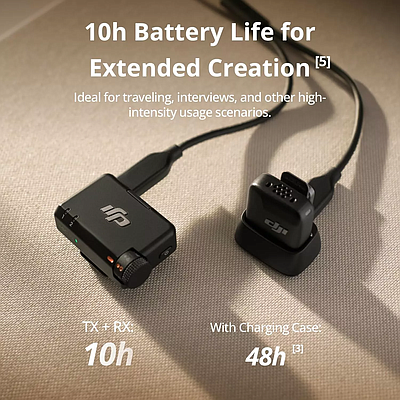 DJI Mic Mini (1 TX + 1 RX) - Black
