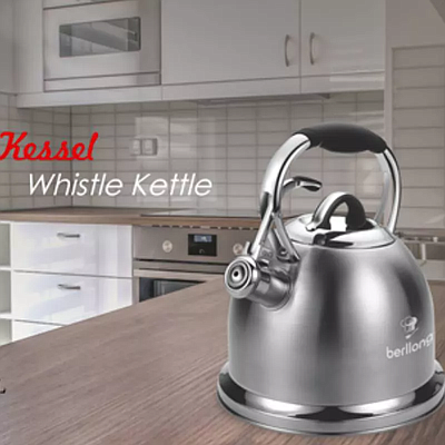 Teapot Berllong BWK-0070 Silver