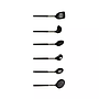 Kitchen Spoon Set Arshia UL135-3006 26446