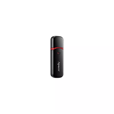 Flash Drive Apacer AH333 Type-A 64GB USB 2.0 (AP64GAH333B-1) - Black