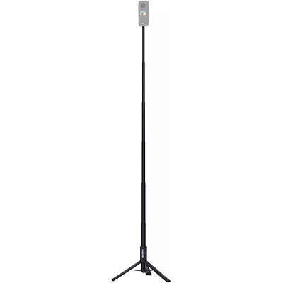 Invisible Selfie Stick 2-in-1 Insta360 + Tripod - Black