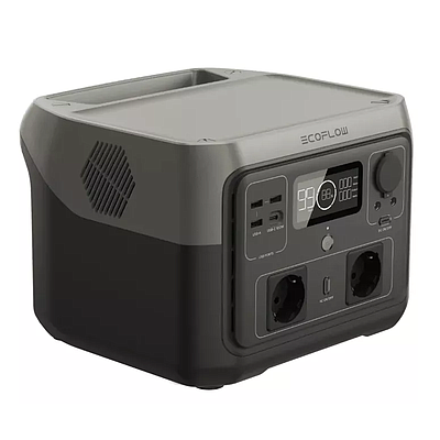 Portable Power Station EcoFlow River 2 Max - Black + Gray