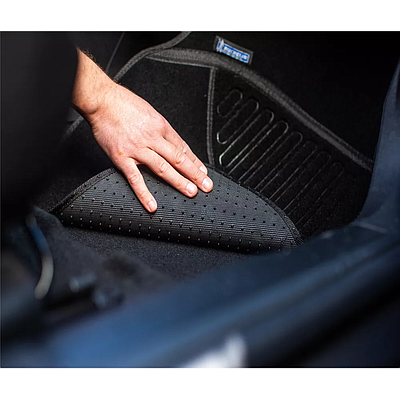 Premium Quality Car Mats Set Michelin 4 Pieces (924-BLK)