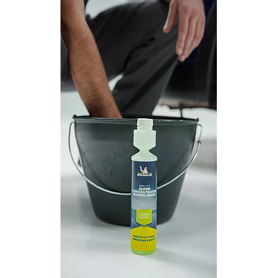 Super Concentrated Glass Cleaning System Liquid Michelin 250ml Lemon Flavor (31975)