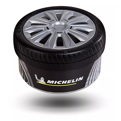 Car Air Freshener Tire Can Michelin 48g (33436) Black Oud