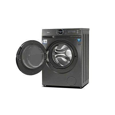 Washing Machine With Dryer Midea MF200D80WB/T 8/6 Kg Titanium Grey