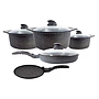 Pan and Pot Set Arshia CO360-2450 Grey 26503