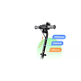 Segway Ninebot KickScooter C2 Pro - Black + Blue