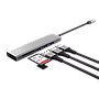 USB-C Hub & Card Reader Trust Halyx Fast (24191) - Silver