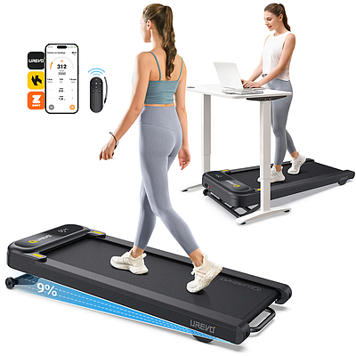 UREVO SpaceWalk 3S Treadmill Walking Pad - Black