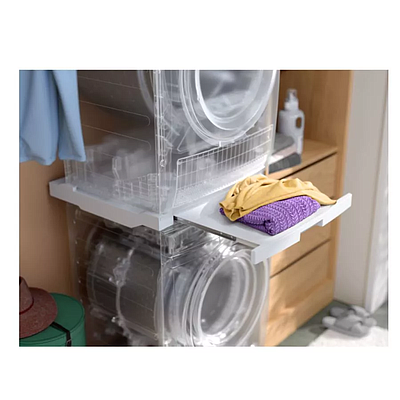 Stacking kit for Washing and Drying Machines Electrolux E1WYHSK1 White