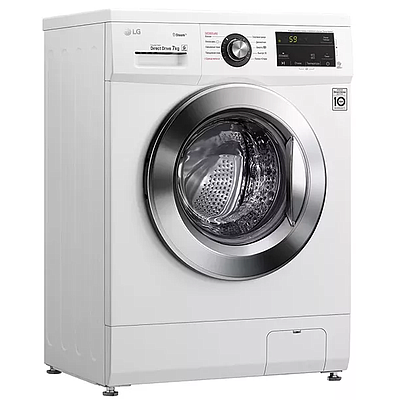Washing Machine LG F-2J3HYL5W 7 Kg White