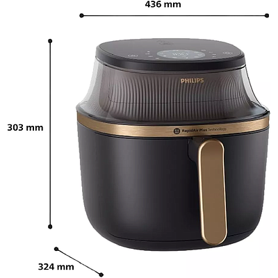 Aerogrill Philips NA332/09 Black