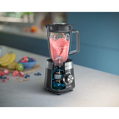 Blender Philips HR3020/20 Black / Silver