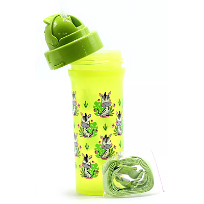 Plastic Bottle with Straw Renga 300ml 912013 28680 (8697975027389)