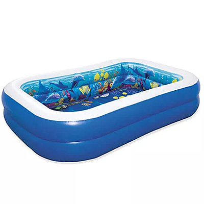 Inflatable Rectangular Pool Bestway 262x175x51 cm (54006)