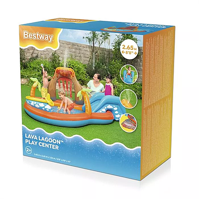 Inflatable Play Center Bestway 265x265x104 cm 208L (2+) (53069)