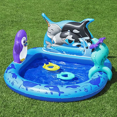 Inflatable Children's Pool Bestway 134x131x73 84L (2+) (53156)