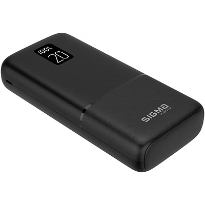 Powerbank Sigma X-Power 20000mAh (SI20A2QL) - Black