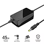 Universal Laptop Charger Trust Primo 45W (21904) - Black