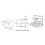 Built-In Microwave Oven Midea MCO82007PBG-I Black