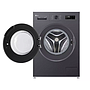 Washing Machine LG F-2Y1HYP6J.AMBPMER Black