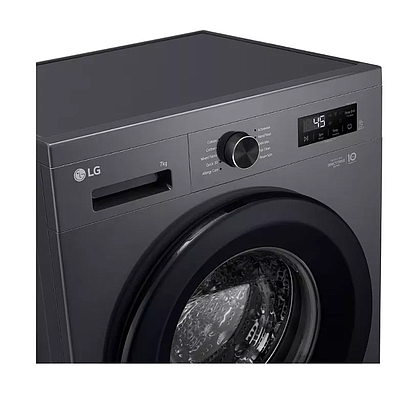 Washing Machine LG F-2Y1HYP6J.AMBPMER Black
