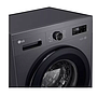 Washing Machine LG F-2Y1HYP6J.AMBPMER Black