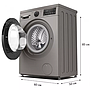 Washing Machine Bosch WLS2846SME 8 Kg Grey