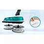 Vacuum Cleaner Bosch BCS71HYG1 Rechargeable 2 in 1 Vacuum and Mop Unlimited 7 ProHygienic Aqua