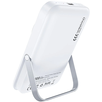 Magnetic Wireless Power Bank Choetech B743 10000mAh PD20W - White
