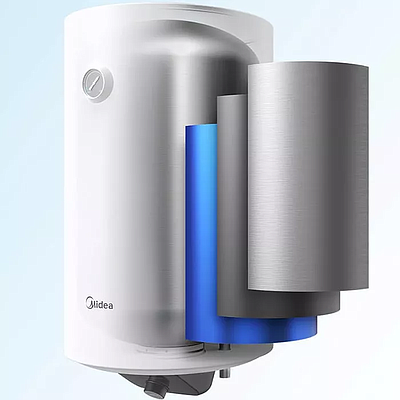 Electric Water Heater Midea D80-15FG White