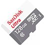 Ultra microSD card SanDisk 128GB (SDSQUNR-128G-GN6MN) - White + Gray