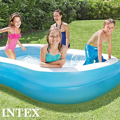 Inflatable Pool Intex 203x152x48 200L (57180) - Blue